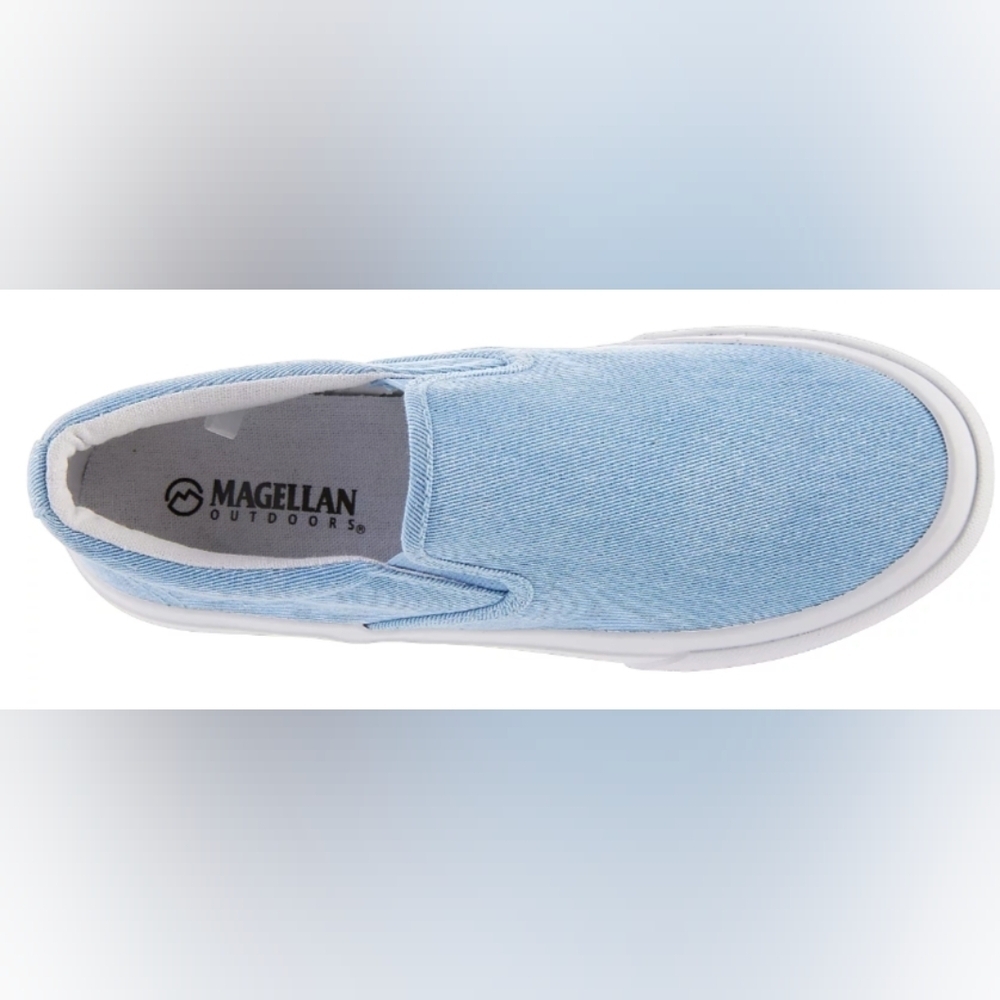 Magellan Outdoors Washed Twill Tin Gore Slip-on Shoes Size 10 Pre-owned Excellen